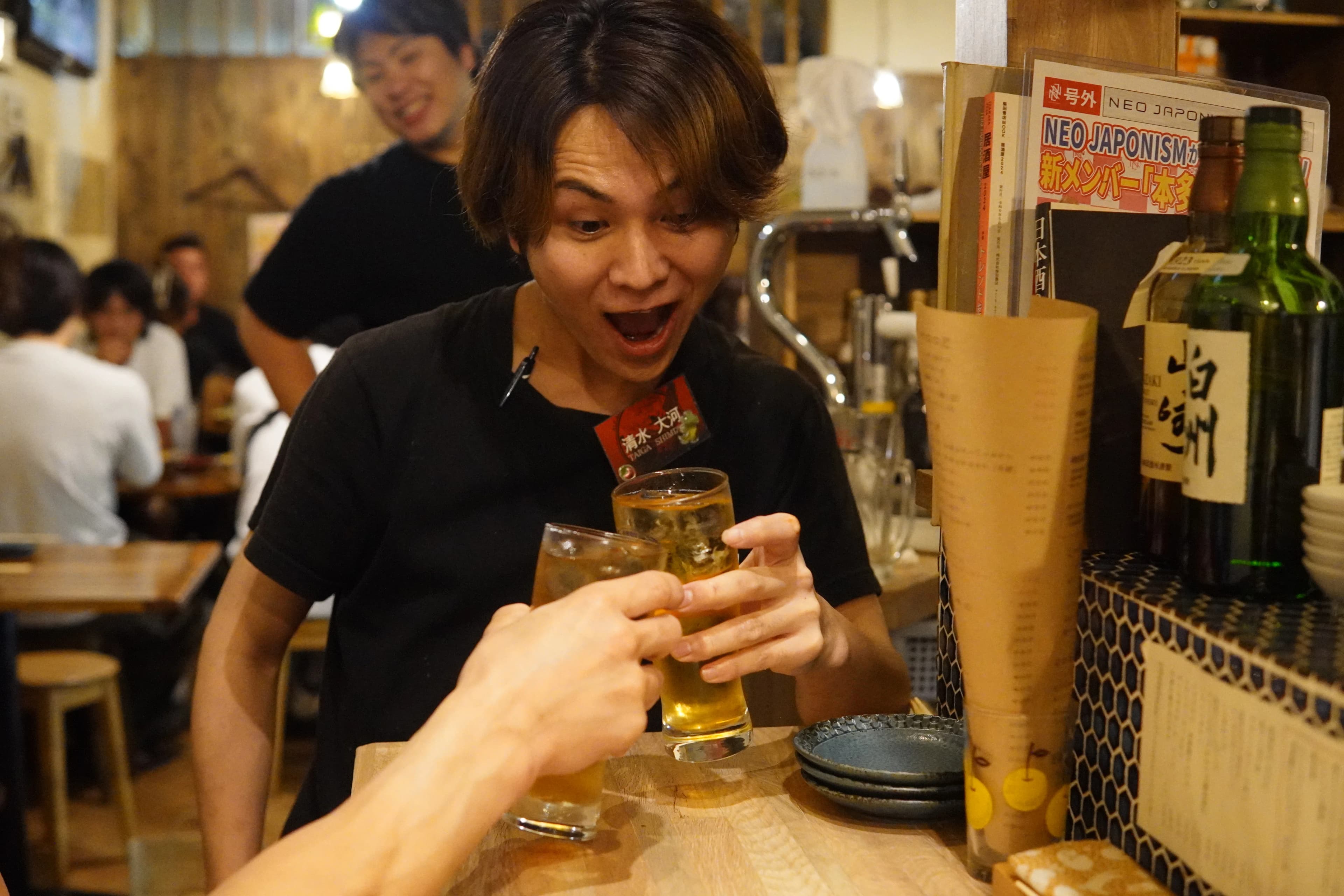 ホットスパーで働くスタッフの様子
