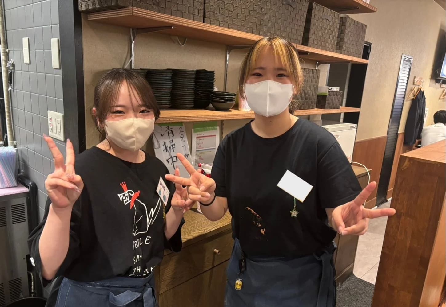 ホットスパーで働くスタッフの様子