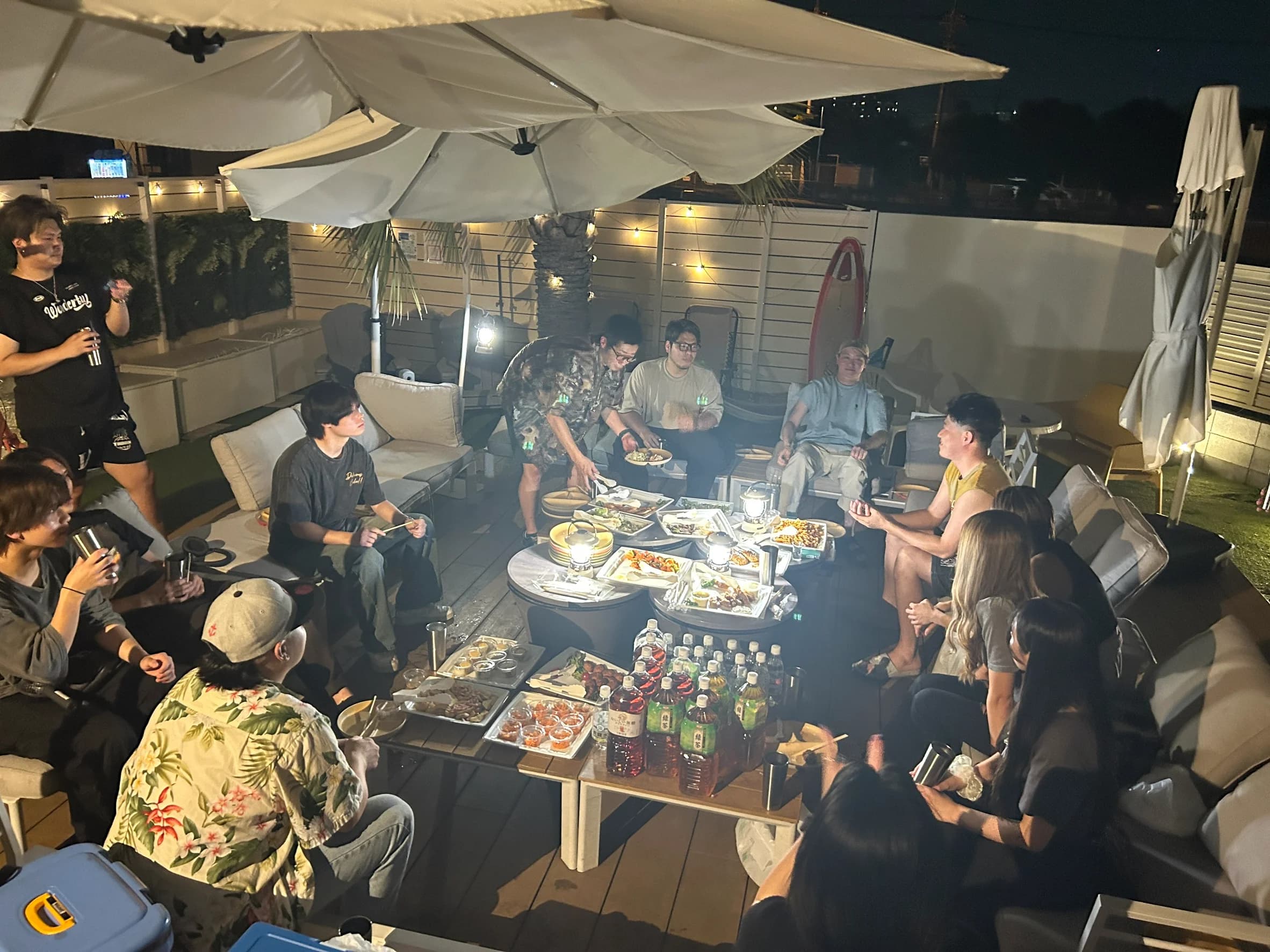 ホットスパーで働くスタッフの様子